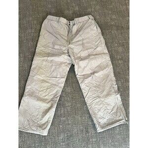 Cabelas Gore-Tex Field Pants Men Sz 42 Thinsulate Lined Khaki Zip Ankles Vintage